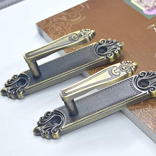 Ailejia 1 Pair Curtain Holdbacks Curtain Tassel Tiebacks Hooks, Wall Mounted Tiebacks Tassel Metal Holder Zinc Alloy Multi Use Wall Hook (Bronze) - color: Bronze