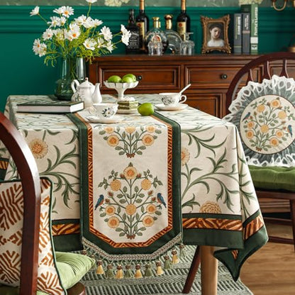 Patdrea Designer Elegant French Velvet Table Runner,12"X118"-Botticelli - color: Botticelli Velvet, size: 12"*118"