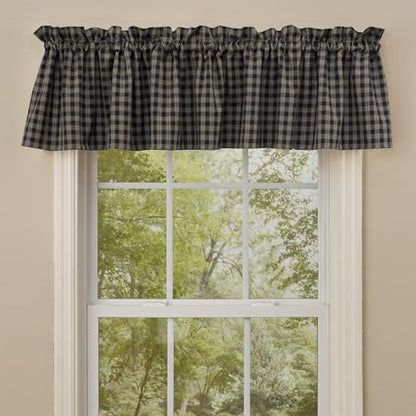 Sturbridge Black Valance 72" x 14" - color: Black