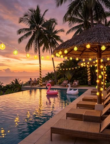 8.5Ft Lemon String Lights,10 LED Summer Outdoor Fairy Lights Plug in - color: Lemon String Lights