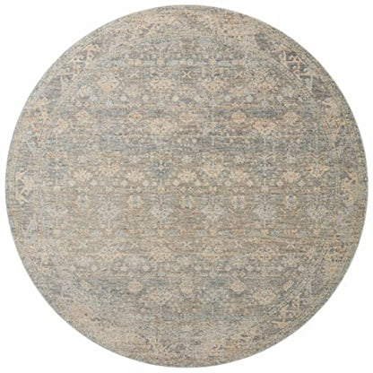 Loloi Angela Rose Blake Sky/Beige 2'-7" x 8'-0" Runner Rug - color: Sky / Beige, size: 2'7" x 8' (Rectangular)