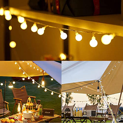 Dailyart Globe String Light, 40 Led 13FT Battery Operated String Lights, Waterproof Outdoor Indoor String Lights for Bedroom, Classroom Decor, Battery Operated Christmas Lights