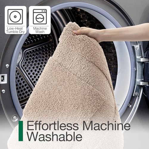 LUMI Ultra Soft Bathroom Rugs Absorbent, Non Slip Bath Mat 24x36, Beige - color: Beige, size: 24" X 36"