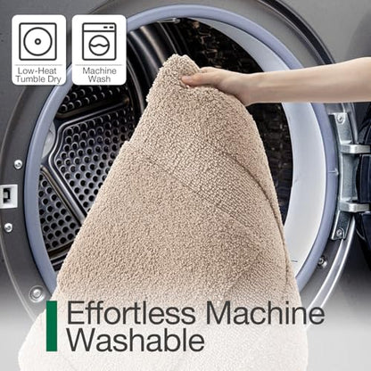 LUMI Ultra Soft Bathroom Rugs Absorbent, Non Slip Bath Mat 24x36, Beige - color: Beige, size: 24" X 36"