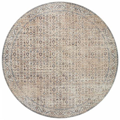 Loloi Angela Rose Blake Beige/Denim 9' x 13' Area Rug - color: Beige / Denim, size: 9' x 13' (Rectangular)