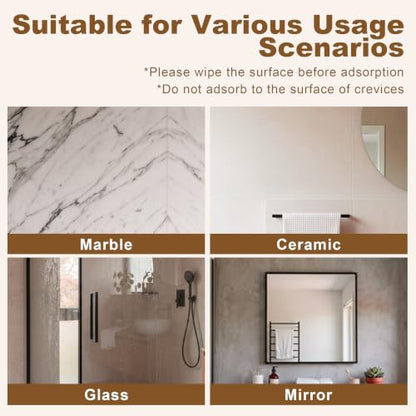 Trifold Makeup Mirror with Lights, 3000mAh Vanity Mirror | 3X/2X/1X Magnification Suction&Stand Base, 360° Adjustment Rechargeable Mirror for Travel/Bedroom/Dorm, Gifts for Women