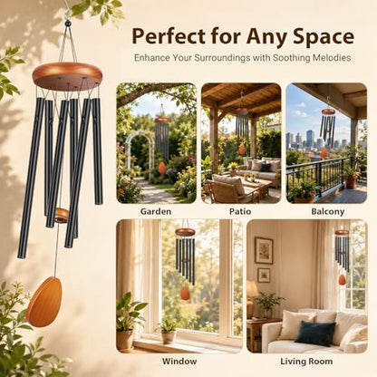 Winzwon Wind Chimes for Outside, House Warming Gifts for Women