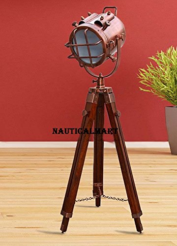 NauticalMart Classical Designer Tripod Floor LAMP Home Decor