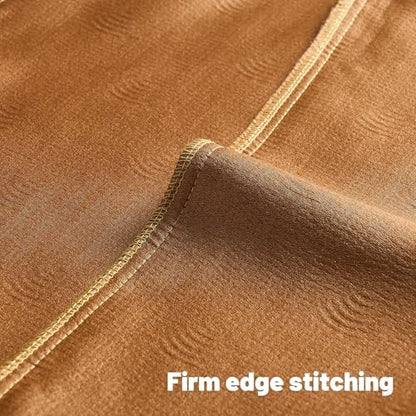 FUTEI Pack of 2 Chenille Throw Pillow Covers 20x20 Inch,Bronze - color: Bronze, size: 20" x 20" (Pack of 2)