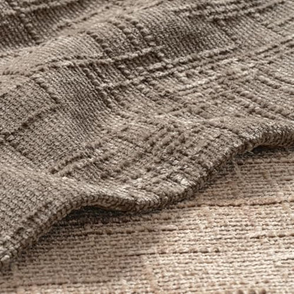 MIULEE Chenille Textured Throw Pillow Covers Taupe Grey 16x16 Set of 2 - color: Taupe Grey, size: 16" x 16" (Pack of 2)