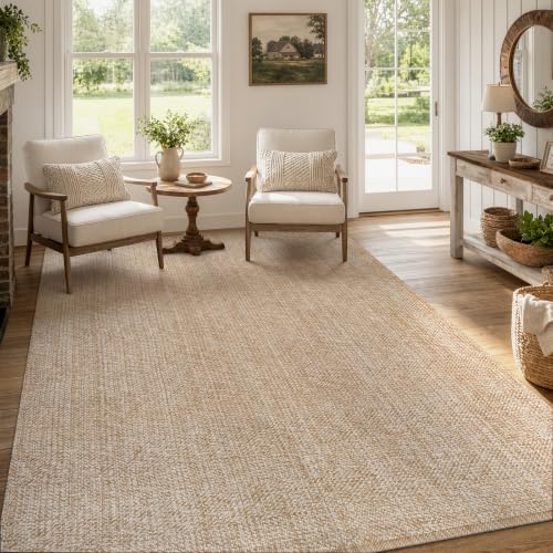 Collive Boho Living Room Area Rugs, 5 X 8 ft Washable Moder Bedroom Rug - color: Tan/Cream, size: 5' x 8' (Rectangular)