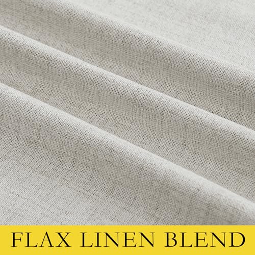 NICETOWN 100% Black Out Curtains 63 inch Long 2 Panels, Alabaster Gray - color: Alabaster Gray, size: 52"W x 63"L (Pack of 2)