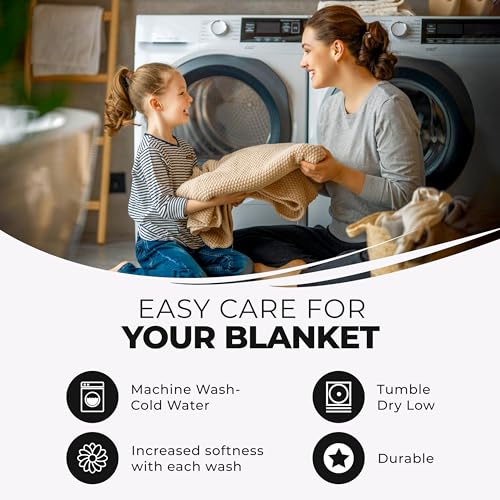 Superior Cotton Blanket, Lightweight, Breathable Bedding, Throw, Black - color: Black, size: Throw