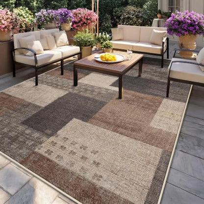 Modern Geometric Carpet Runners for Hallway 6ft, Washable Kitchen Runner - color: Beige, size: 2x6ft
