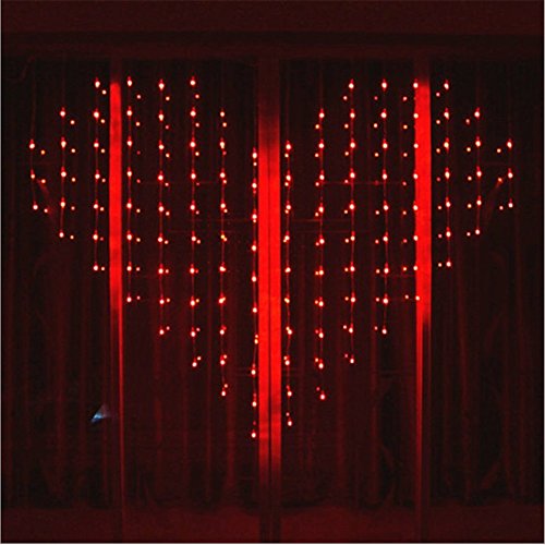 ANJAYLIA Red String Lights, 10Ft/3M 30leds Bright Light Party Home Festival Decorations Battery Operated Lights - color: Red 1 Pack 30 LED
