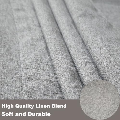 Grey Reversible Bed Runner Scarves for Queen Bed (95 x 18 In, 1 Piece) - color: Grey, size: 95'' x 18'' (1 Piece)