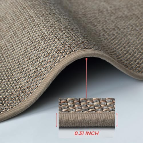 Artoid Mode Non Skid Kitchen Rugs and Mats Set of 2-17x29 + 17x47 - color: Beige Grey, size: 17" x 29" /17" x 47"