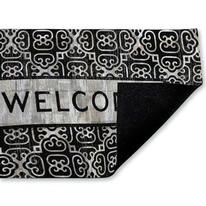 Stupell Industries Urban Farmhouse Welcome, 30 x 18 - color: Welcome Lettering Doormat
