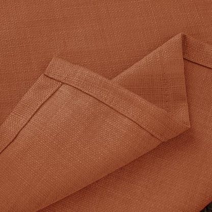 BGment Terracotta Linen Curtains 63 Inch Length for Living Room - 2 Panels - color: Terracotta, size: 52"W x 63"L (Pack of 2)