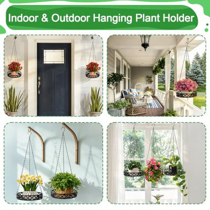OwnMy 11" Plant Hanger Indoor Outdoor, Hanging Planter for Indoor Plants - size: 11 Inch