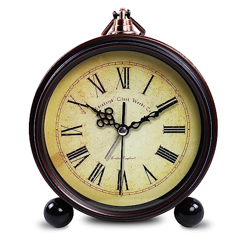Vintage Analog Alarm Clock Classic2046, 5.25inch - color: Classic2046