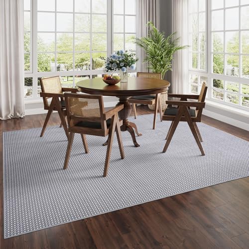 YDKGL Washable Area Rugs 6x9 ft Non Slip Area Rug for Living Room Gray - color: A- Light Grey, size: 6' x 9'