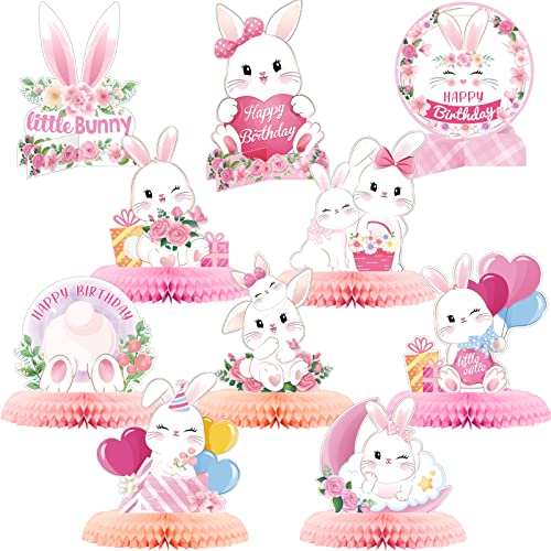 Epakh 10 Pcs Bunny Party Centerpiece Cute Rabbit Table Decorations - style: Bunny
