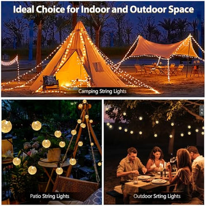 SeaShine Rechargeable String Lights, Battery Operated String Lights 22FT - size: 22 FT
