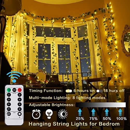 Vine Lights 9.4 FT * 6.2 FT 240LED Fairy Lights for Bedroom