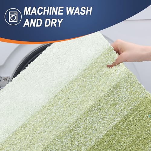 OLANLY Small Bathroom Rugs 24x16, Extra Soft Absorbent Microfiber Bath Rugs - color: Mustard Yellow, size: 24" X 16"
