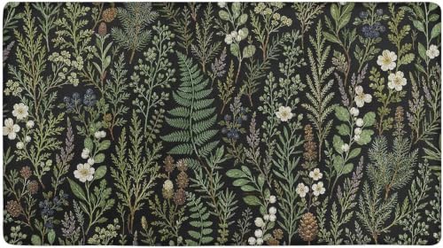 Natural Plant Kitchen Comfort Mat 36x20in Anti-Fatigue Kitchen Mats - color: Natural Plant