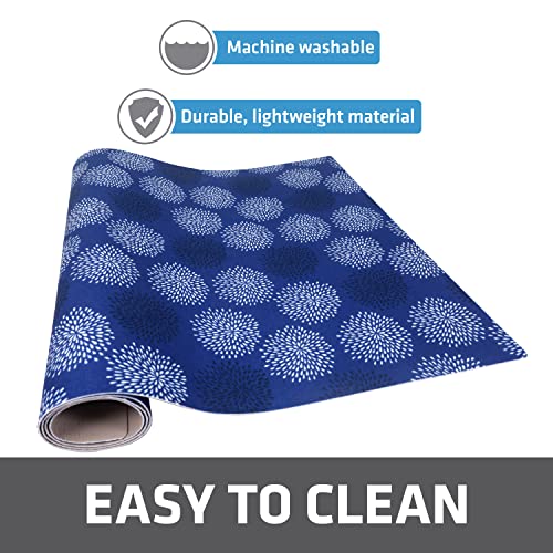 Drymate Premium XL Under Sink Mat, Waterproof Liners, 24”x59”, Good Blue - color: Good Medicine Blue, size: 24"W x 59"L