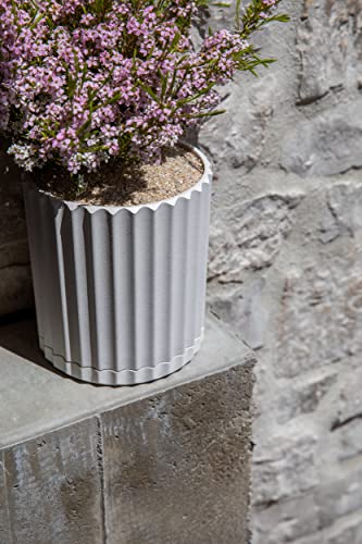 Veradek Demi Series Demi 6" Planter w/Tray - White, 2 Pack - color: White, size: 6 inch - 2 Pack