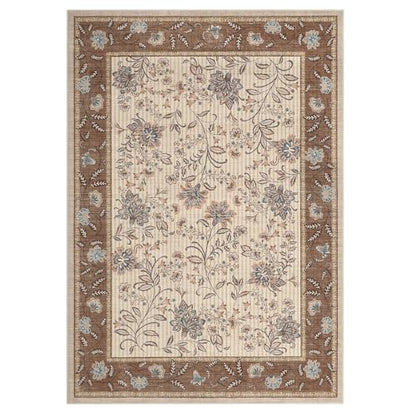 GarveeHome 8x10 Brown Washable Area Rug Living Room Bedroom Non Slip - color: Brown, size: 8' x 10' (Rectangular)