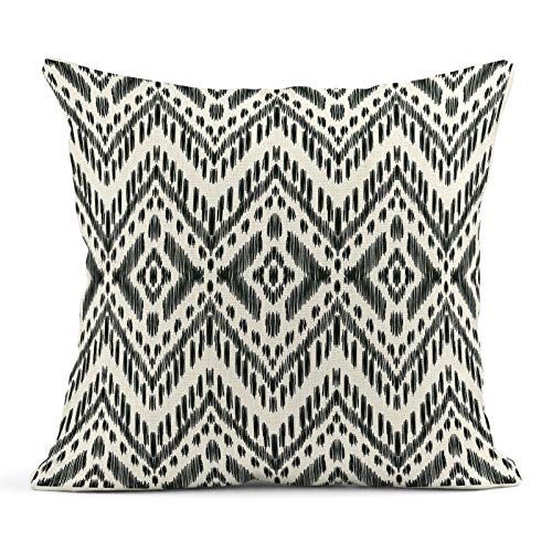 ArtSocket Linen Throw Pillow Covers Set of 4, 18 x 18 Inch, Boho Tribal - size: 18" x 18" (Pack of 4)