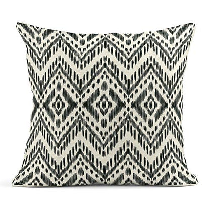 ArtSocket Linen Throw Pillow Covers Set of 4, 18 x 18 Inch, Boho Tribal - size: 18" x 18" (Pack of 4)