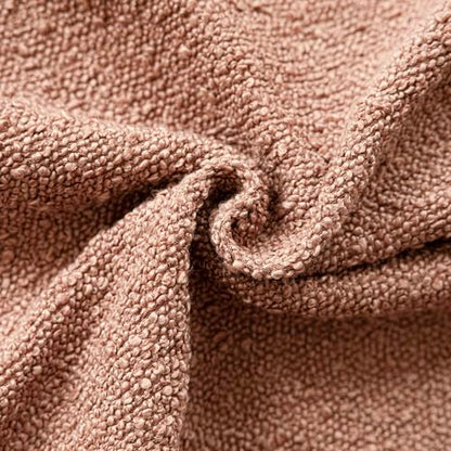 Foindtower Textured Boucle Throw Pillow Covers 16x16 Dusty Orange Hazel - color: Hazel, size: 16" x 16" (Pack of 2)