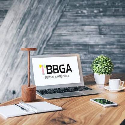 TBBGA LED Cordless Table Lamps Set of 2, 5000mAh Rechargeable Table Light - color: Wood Grain2