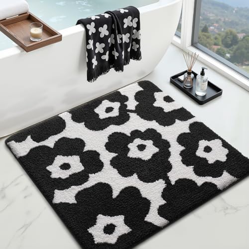 LUMI Square Bathroom Rug 32x32, Soft Absorbent Bath Mat, Non Slip - color: Dove Gray, size: 32"x32"