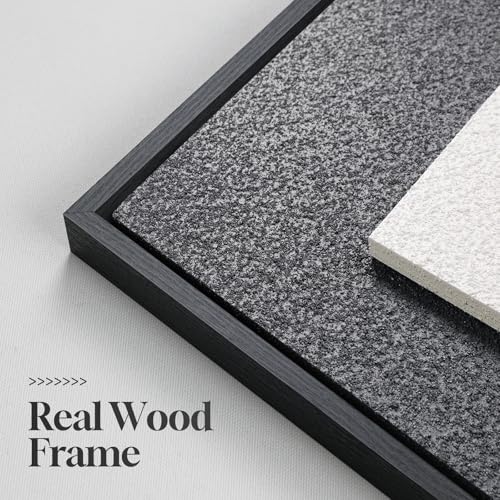 Large Framed Black and White Modern 3D Abstract Wall Art for Living Room - color: Black and White, size: 24"w X 36"h X 3pcs