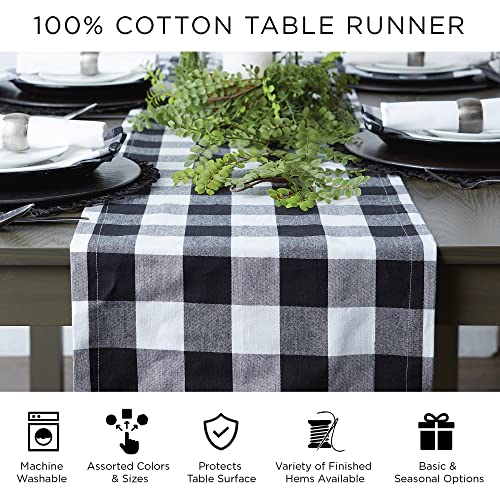 DII Farmhouse Braided Stripe Table Runner Collection, 15x72 (15x77, Fringe Included), Honey Gold (Pack of 12) - size: 15x72" (15x77", Fringe Included) (Pack of 12)