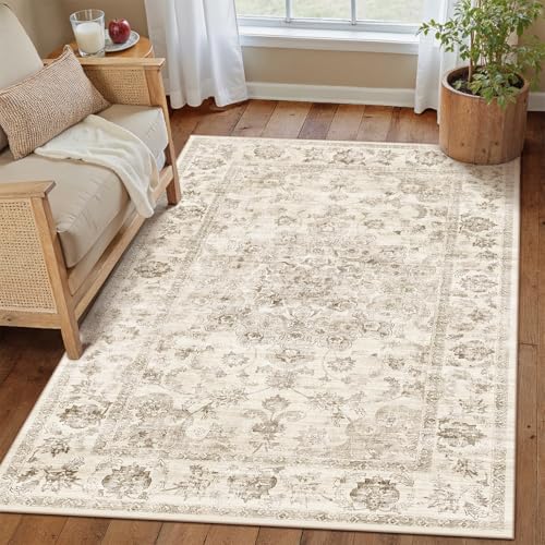 3x5 Beige Neutral Area Rug - color: Neutral | Beige, size: 3' x 5' (Rectangular)