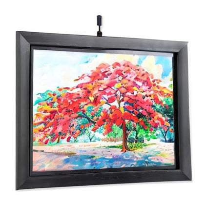 Rechargeable Micro Series Wireless LED Picture Light - color: Black, size: Standard 11" (Artwork up to 24"W x 30"T)