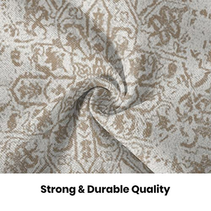 Brown Carpet Pattern Boho Pillow Covers 18x18 Set of 2 - color: Boho-3, size: 18" x 18" (Pack of 2)
