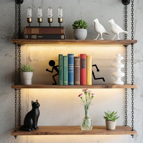 Metal Bookends Running People Book Ends for Shelves - color: Black - 1 Pair Running People