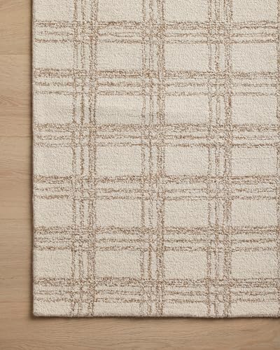 Loloi Chris Loves Julia Polly Cream/Sand 2'-3" x 3'-9" Accent Rug - color: Cream / Sand, size: 2'3" x 3'9" (Rectangular)