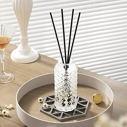 ComSaf Small Glass Bud Vases in Bulk, 6 Pack for Centerpieces, Clear - color: Clear, size: 6 Pcs