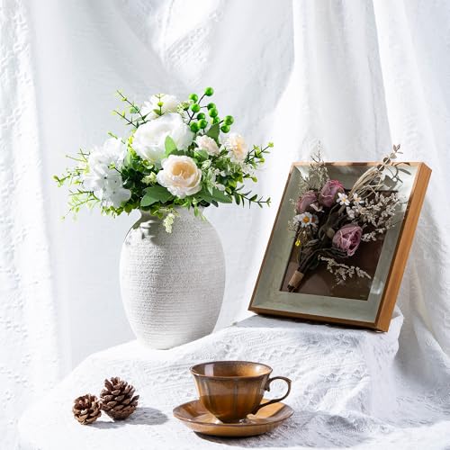 Ceramic Flower Vase Home Table Decor Living Room Farmhouse 8 Inch - color: 112-2-8.4in