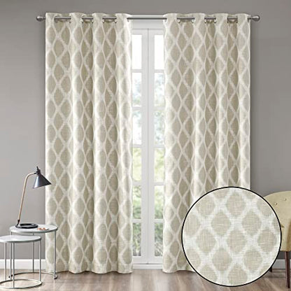 Sun Smart Blackout Window Curtains, Thermal Insulated 1 Panel 50x63 Taupe - color: Taupe, size: 50"W x 63"L (Pack of 1)