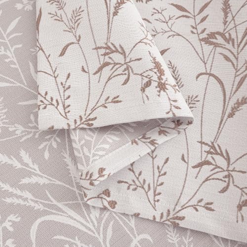 BGment Mocha Linen Curtains for Living Room 63 Inch Length 2 Panels - color: Mocha, size: 52"W x 63"L (Pack of 2)